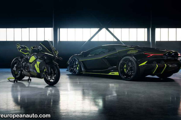 Ducati Luncurkan Panigale V4 Lamborghini, Full Serat Karbon Ducati Luncurkan Panigale V4 Lamborghini
